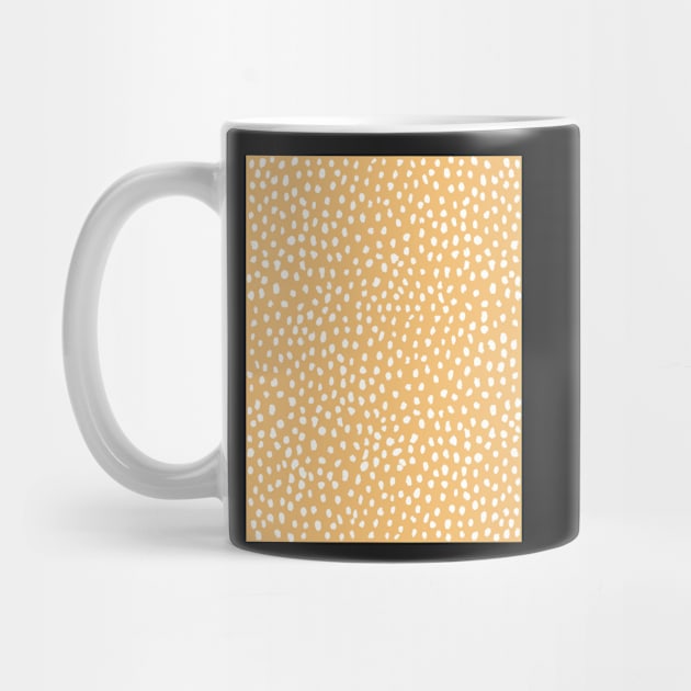 Yellow Dalmatian Print by cait-shaw